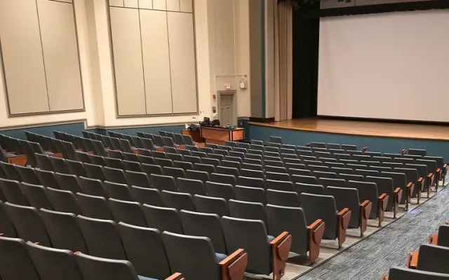 Gregory Hall auditorium