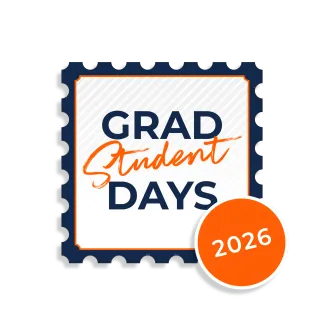 Grad Student Days 2026 Decorative Badge